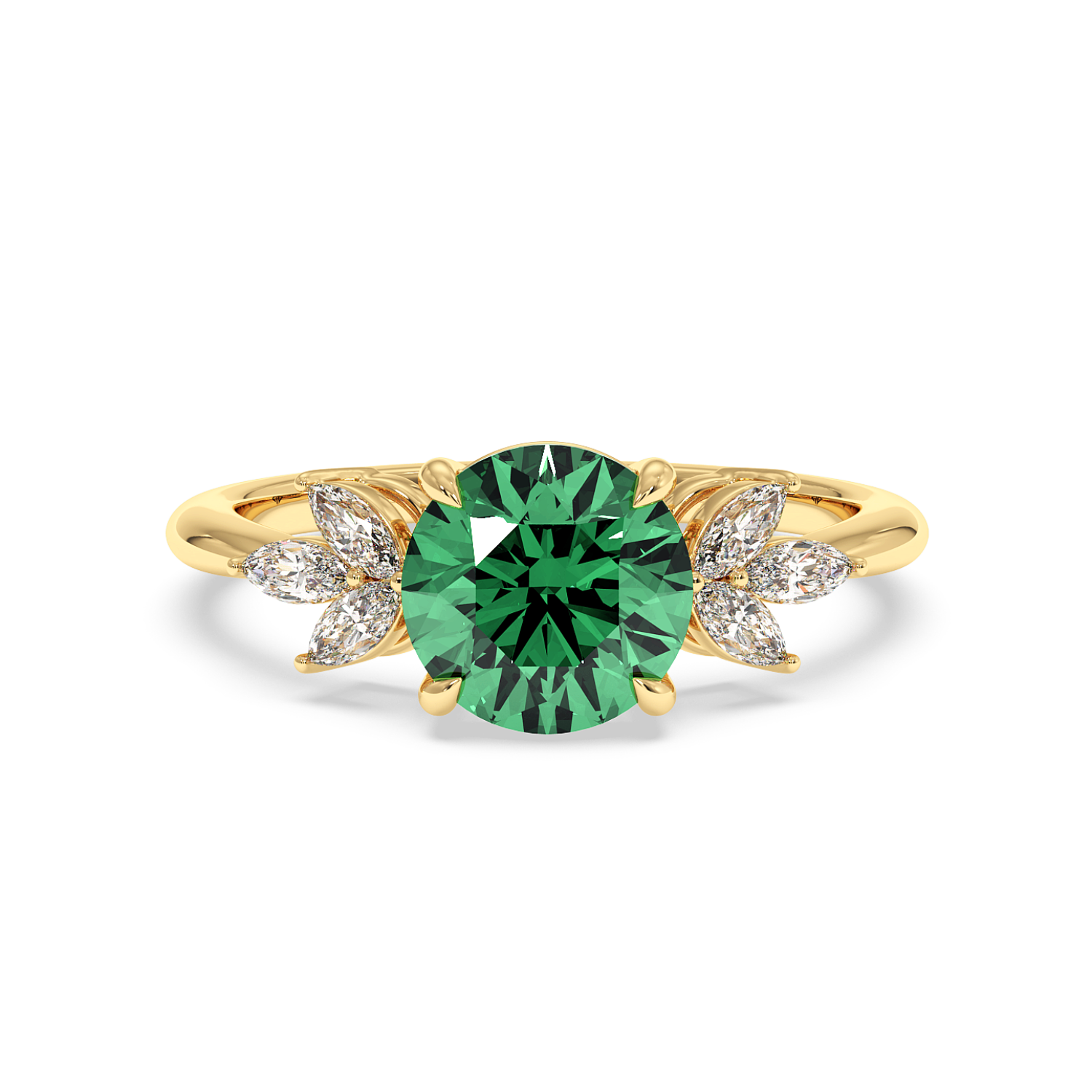 18K Yellow Gold Heidi Engagement Ring