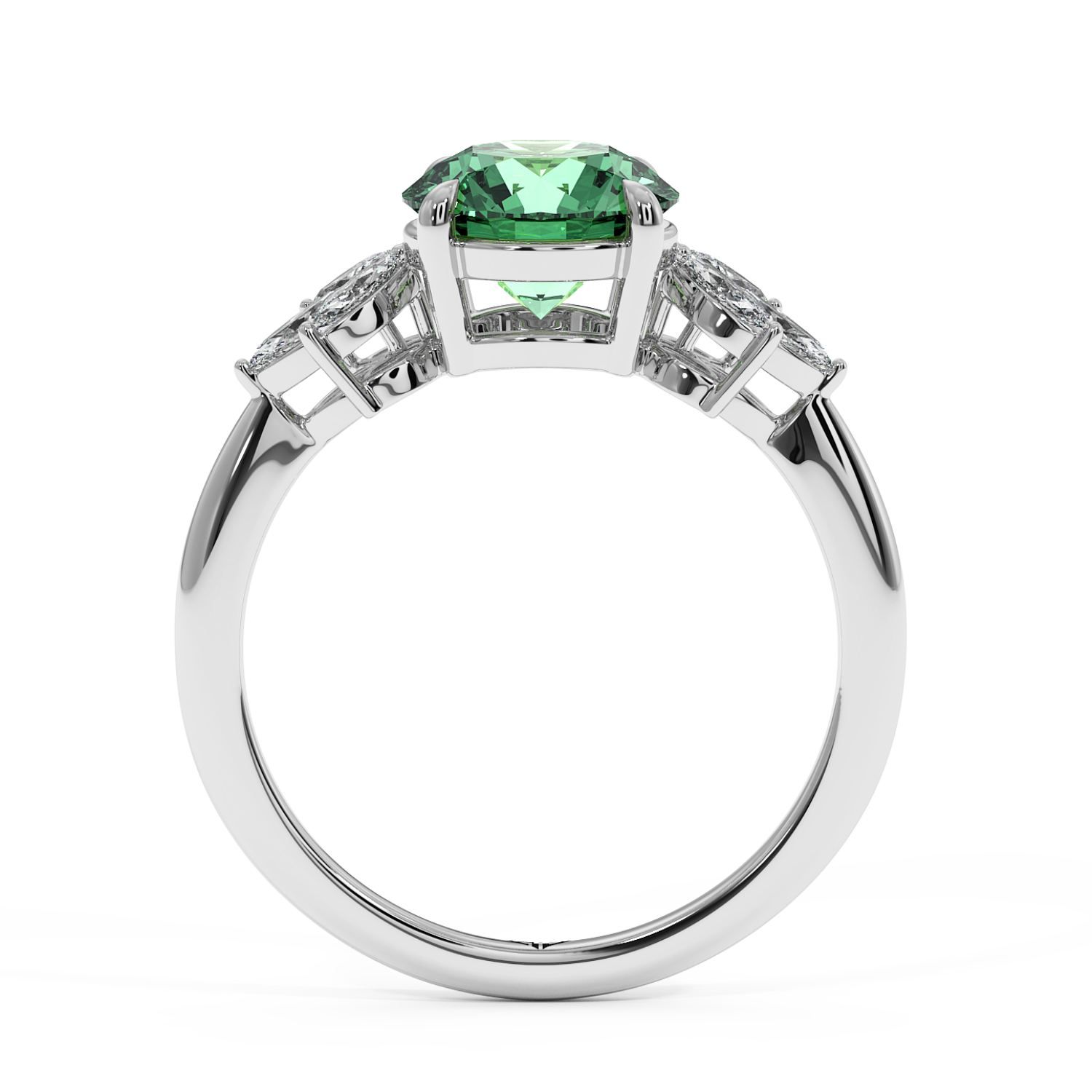 18K White Gold Heidi Engagement Ring
