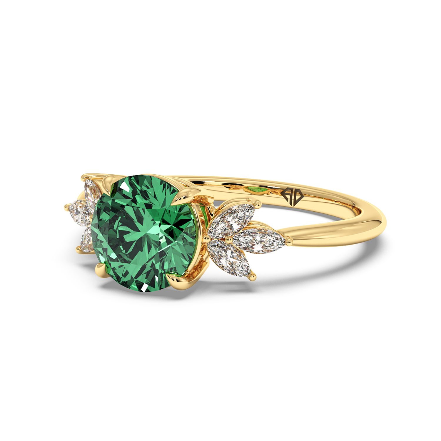 18K Yellow Gold Heidi Engagement Ring
