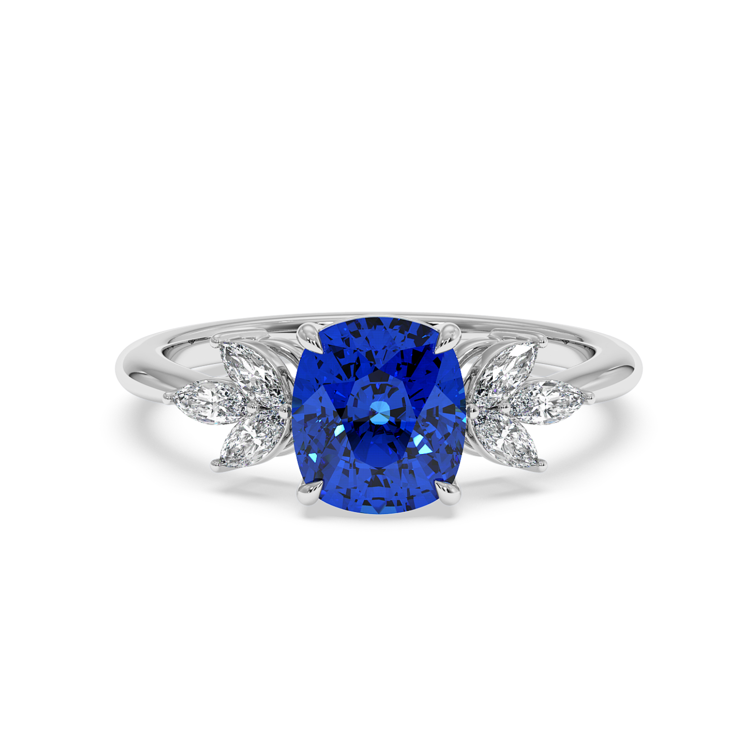 18K White Gold Heidi Engagement Ring