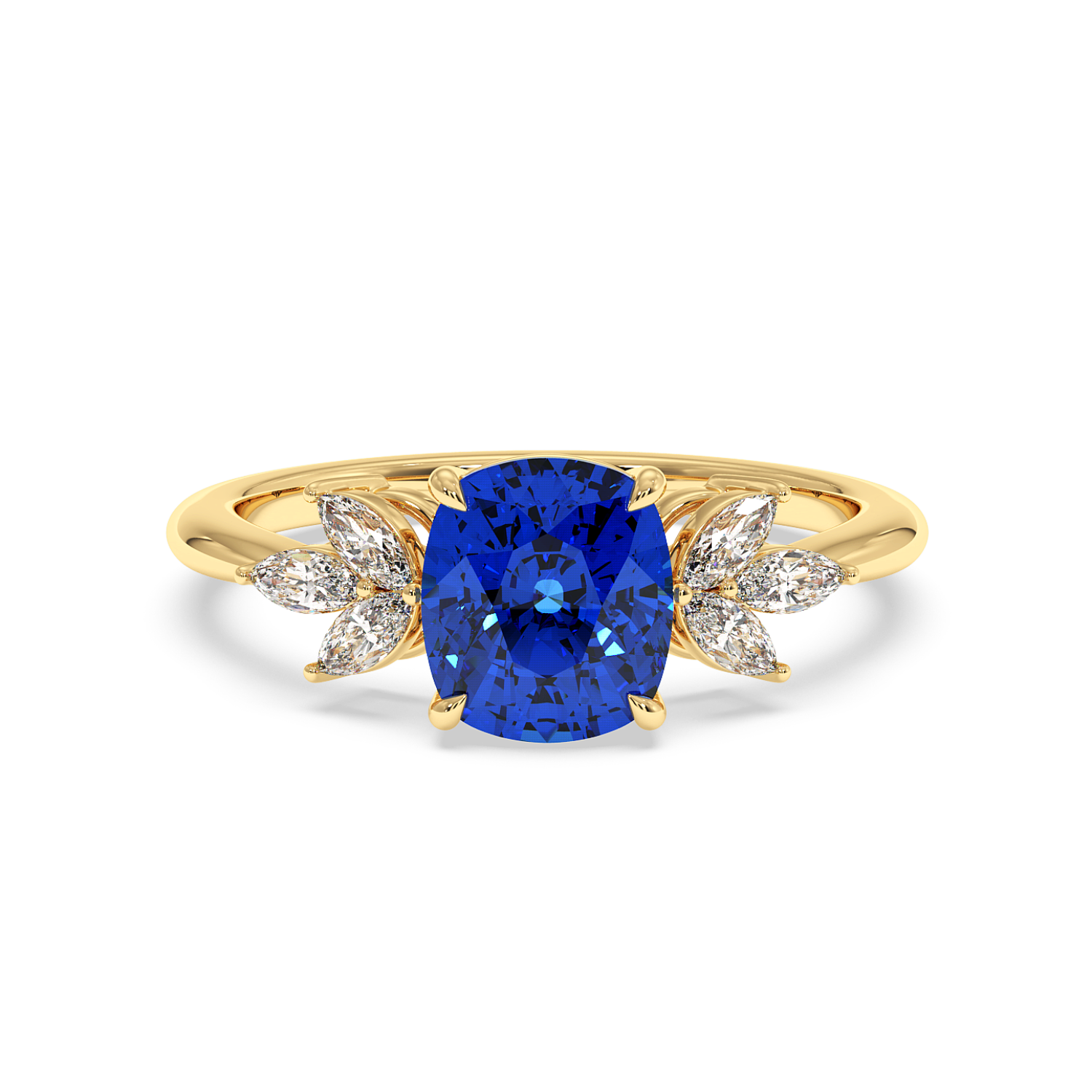 18K Yellow Gold Heidi Engagement Ring