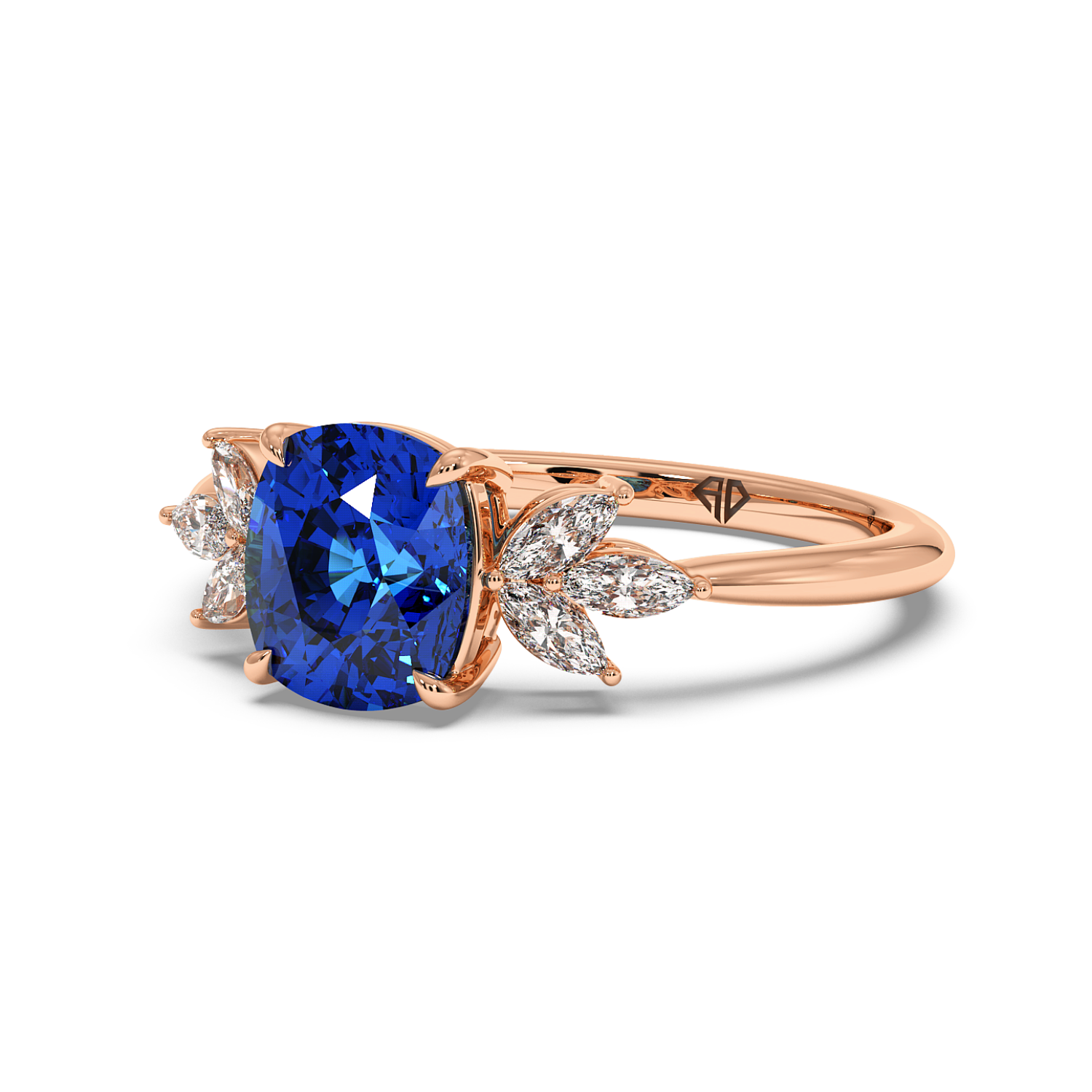 18K Rose Gold Heidi Engagement Ring