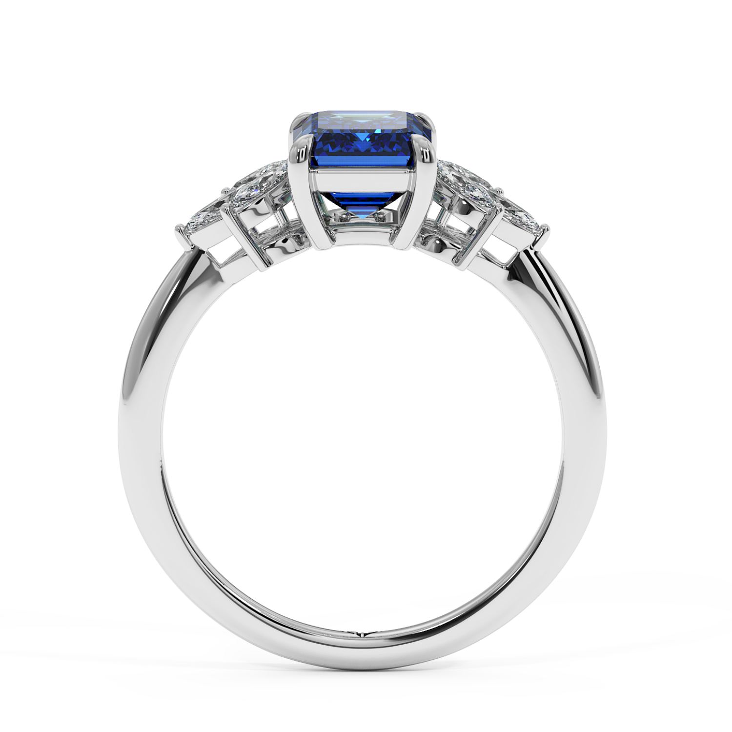 18K White Gold Heidi Engagement Ring