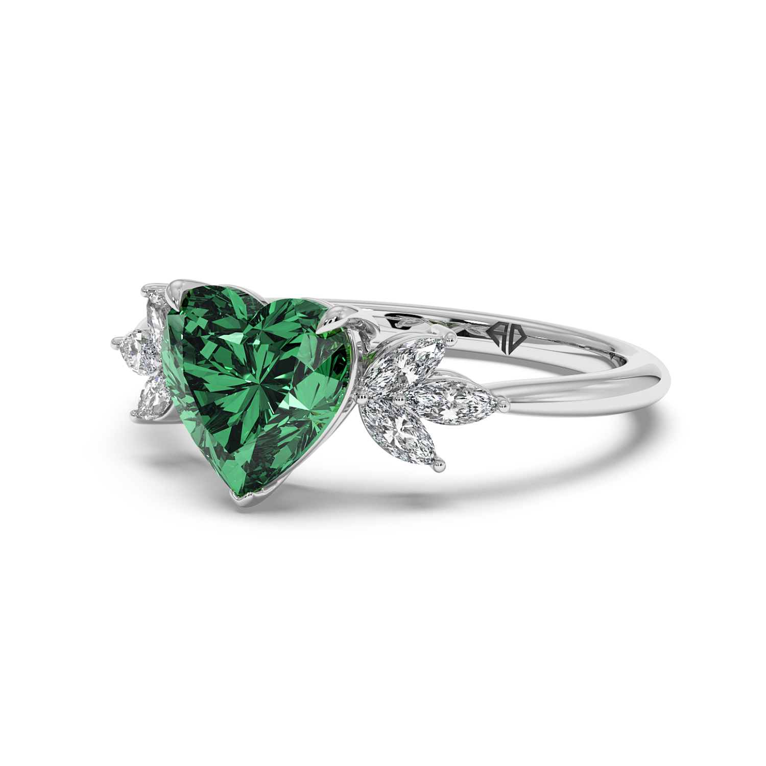 Platinum Heidi Engagement Ring