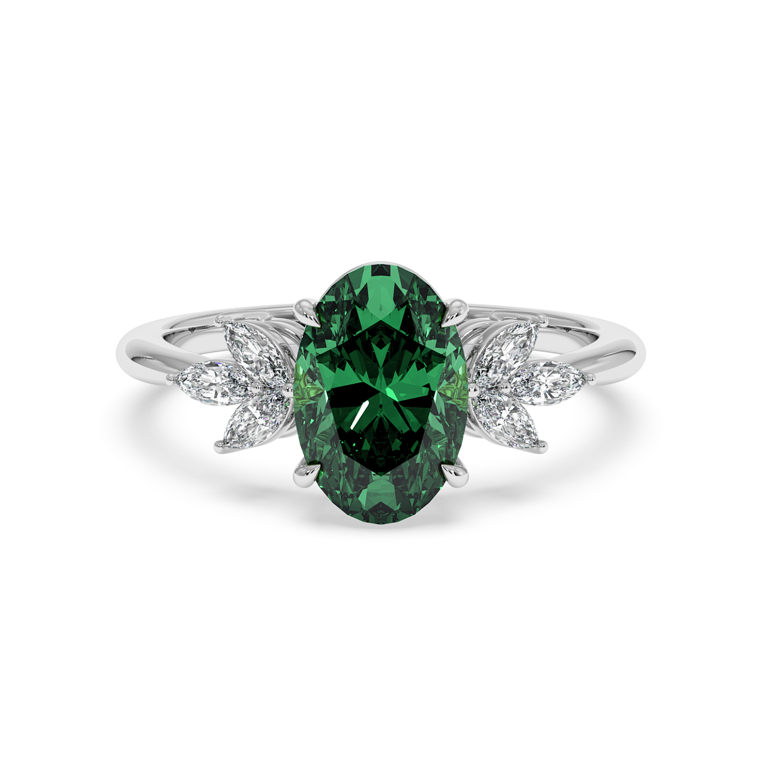 18K White Gold Heidi Engagement Ring
