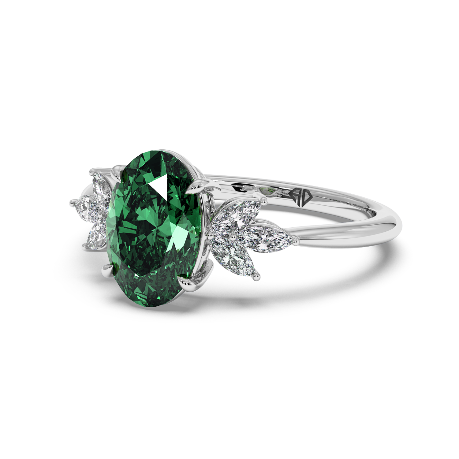 18K White Gold Heidi Engagement Ring