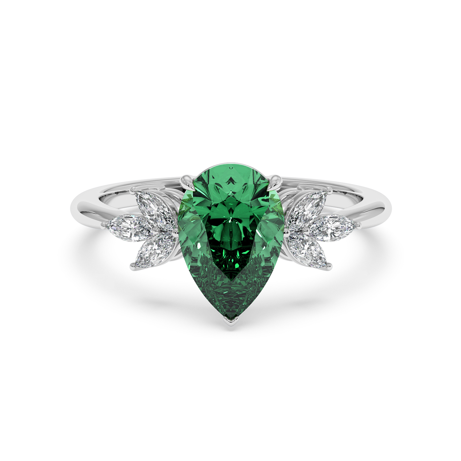 18K White Gold Heidi Engagement Ring