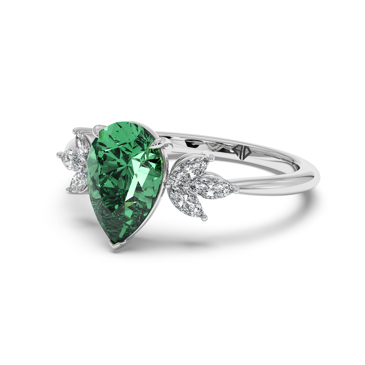 18K White Gold Heidi Engagement Ring