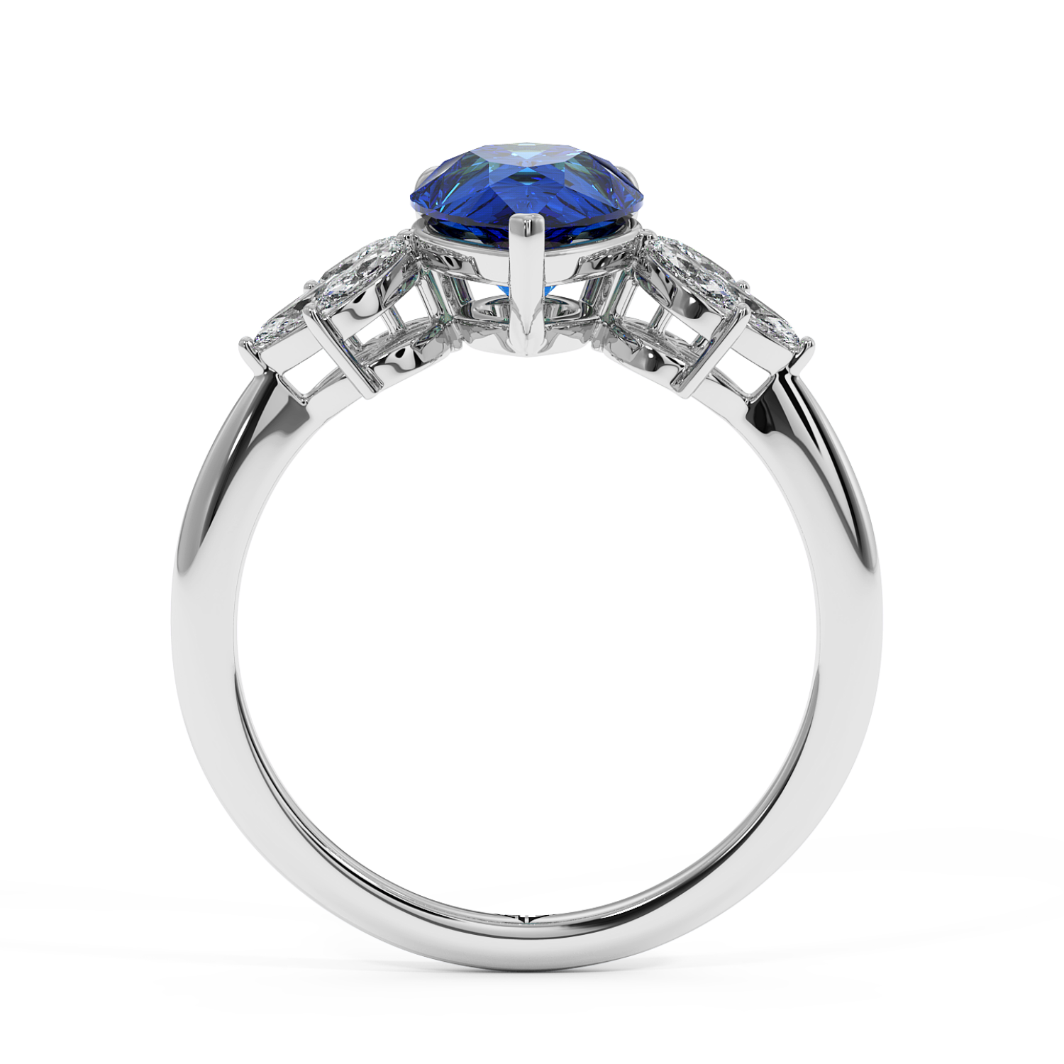 18K White Gold Heidi Engagement Ring