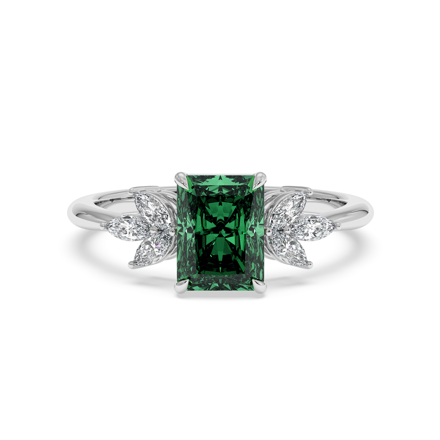 18K White Gold Heidi Engagement Ring