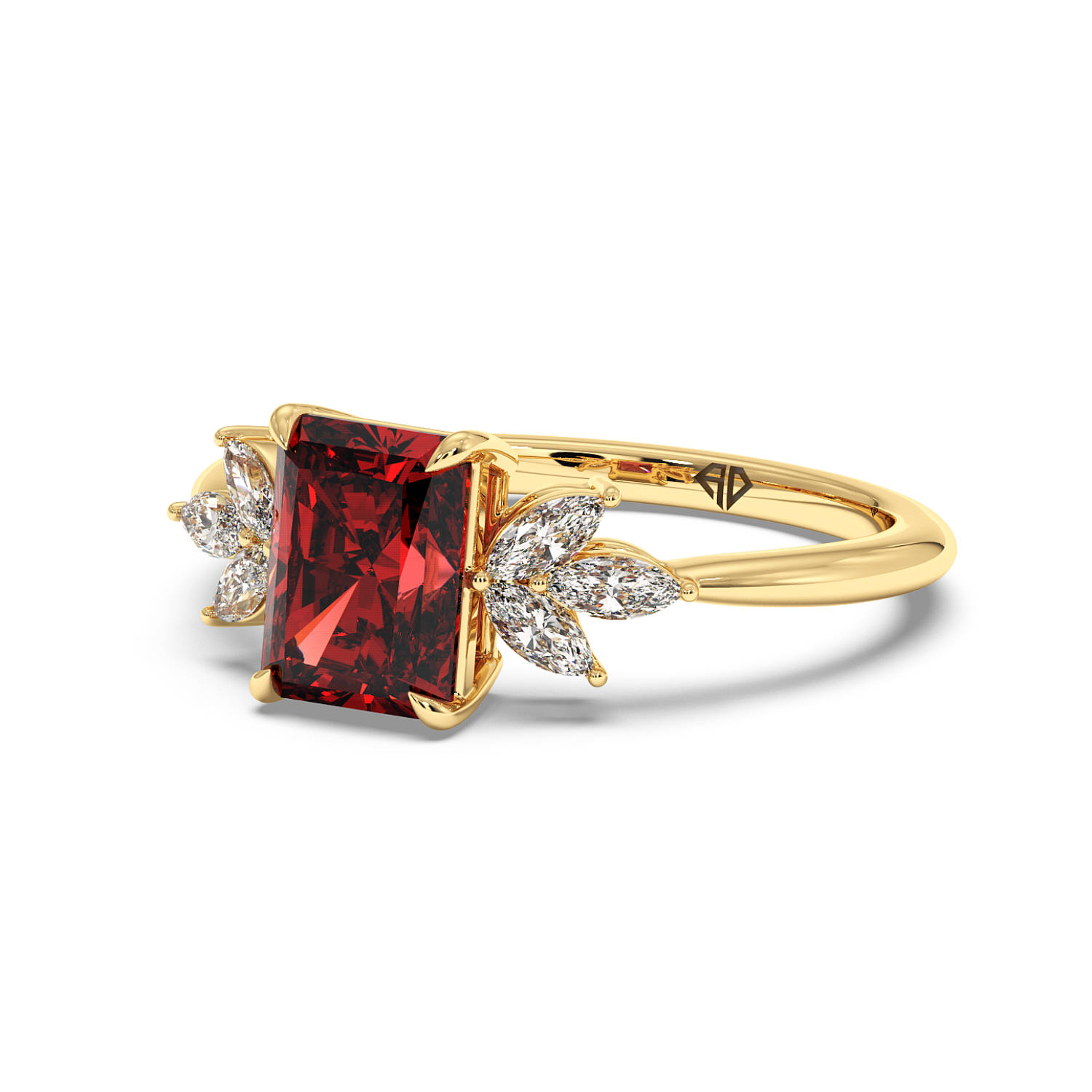 18K Yellow Gold Heidi Engagement Ring