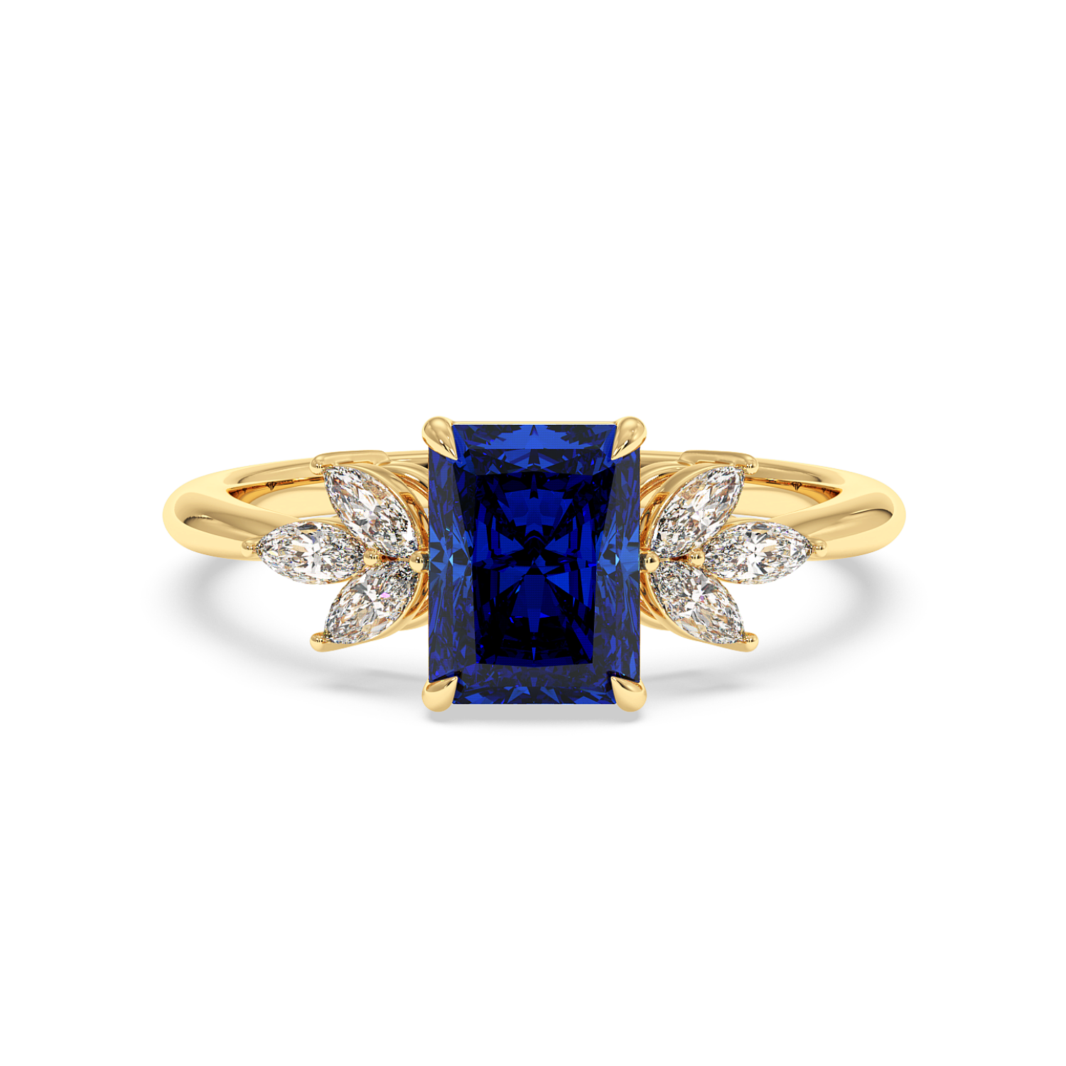 18K Yellow Gold Heidi Engagement Ring