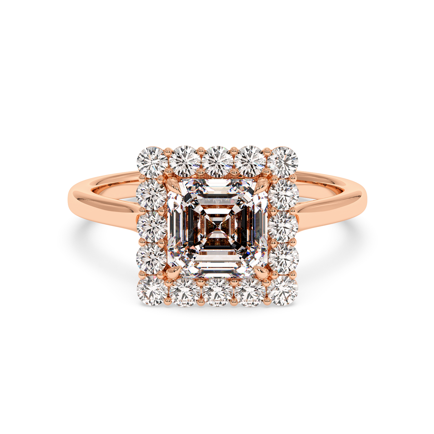 18K White Gold Matilda Engagement Ring