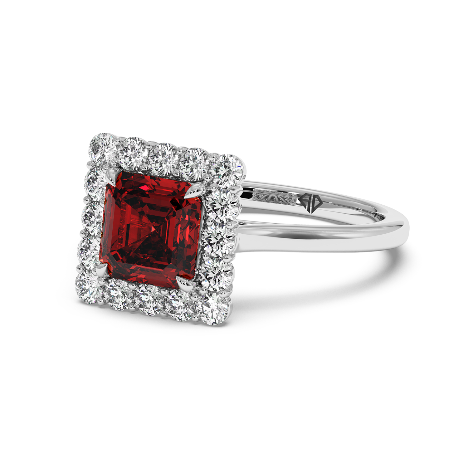 18K White Gold Matilda Engagement Ring