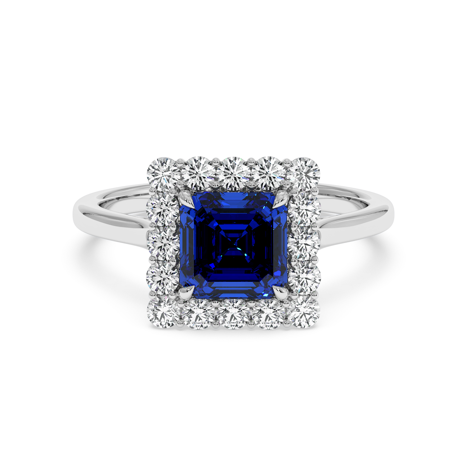 18K White Gold Matilda Engagement Ring