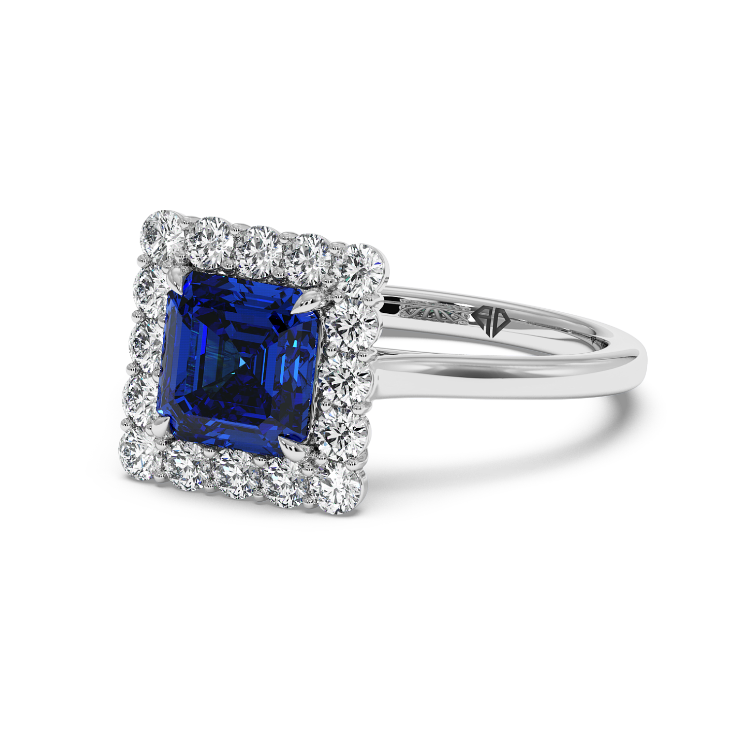 18K White Gold Matilda Engagement Ring