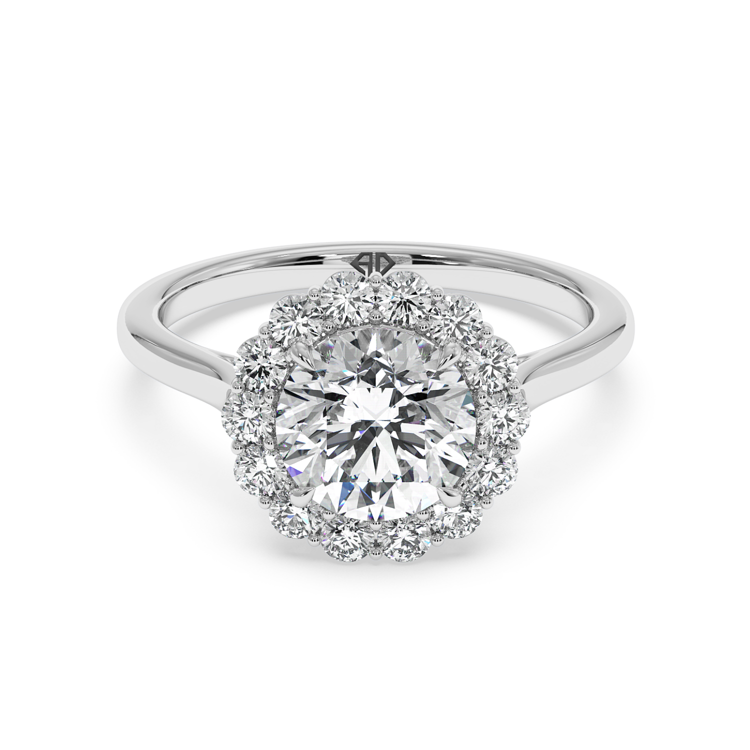 18K White Gold Matilda Engagement Ring