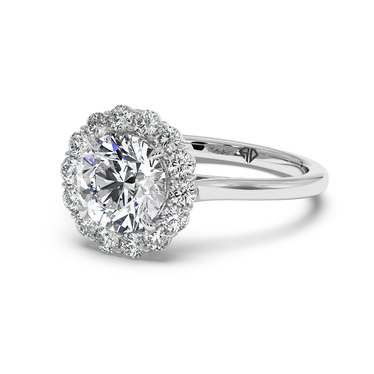 18K White Gold Matilda Engagement Ring