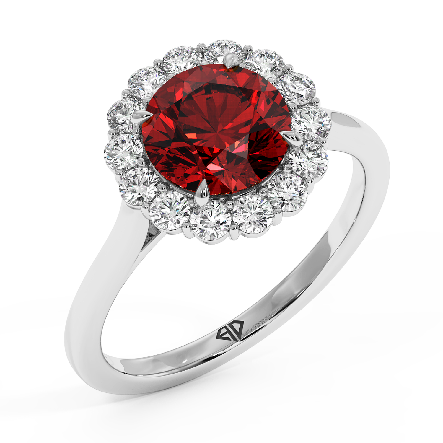 Platinum Matilda Engagement Ring