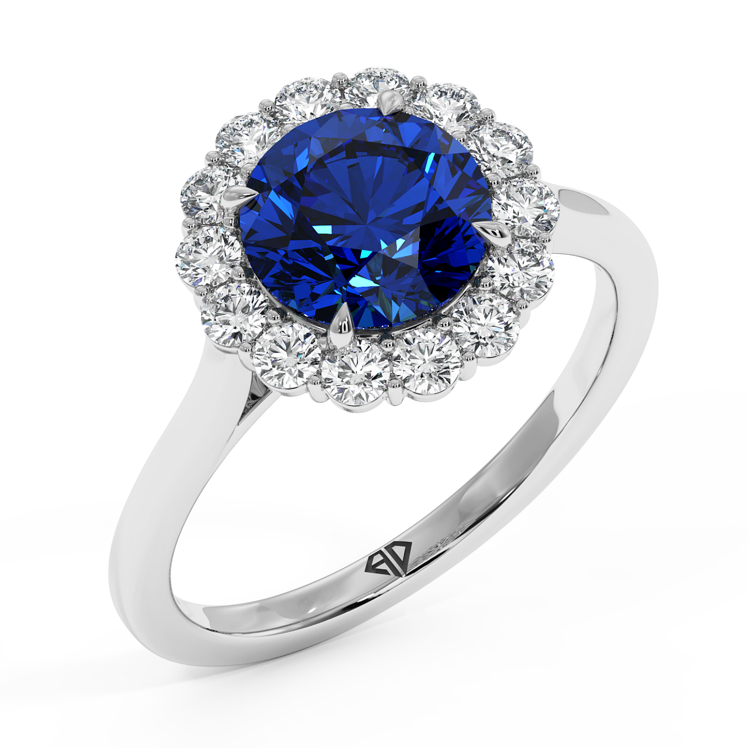 18K White Gold Matilda Engagement Ring