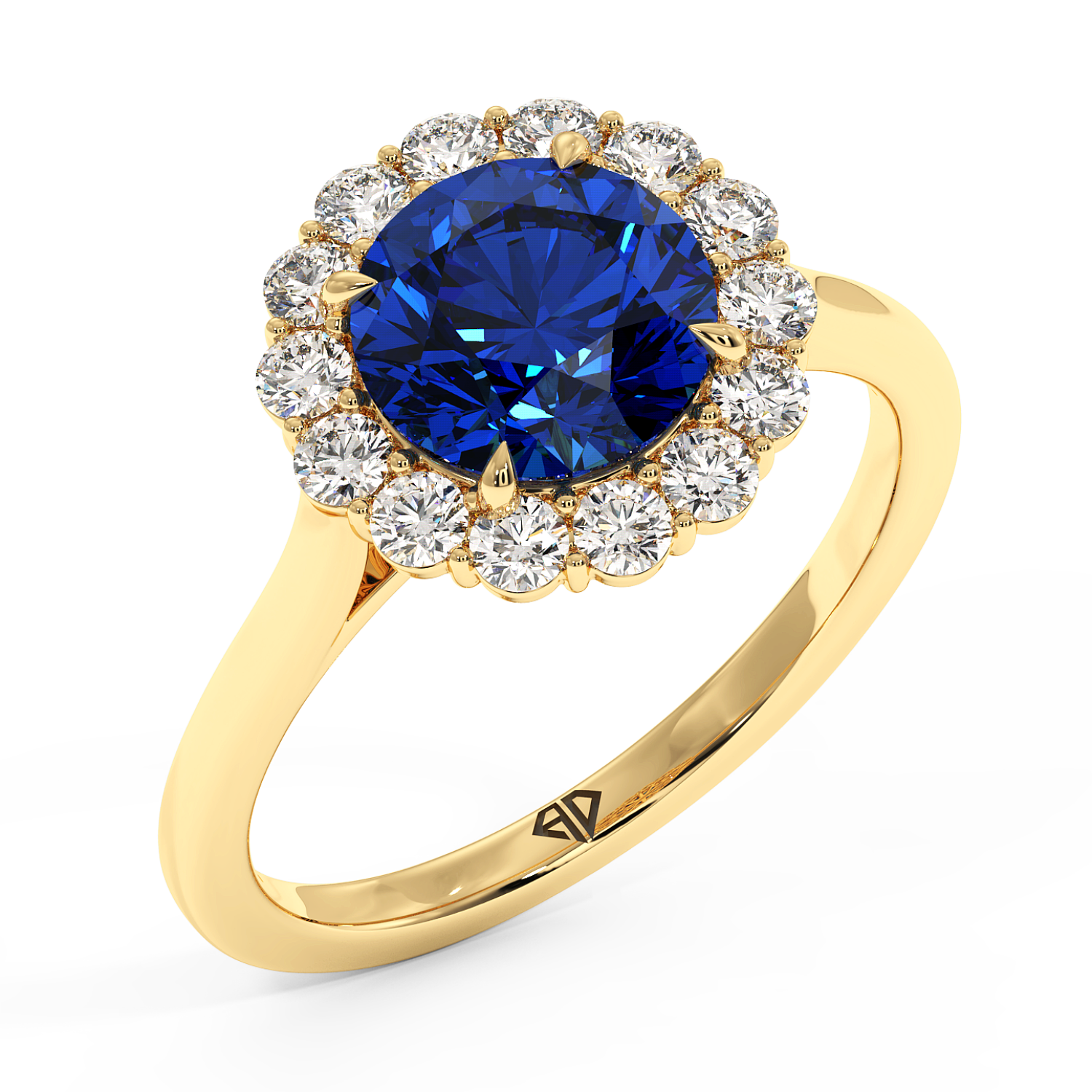 18K Yellow Gold Matilda Engagement Ring