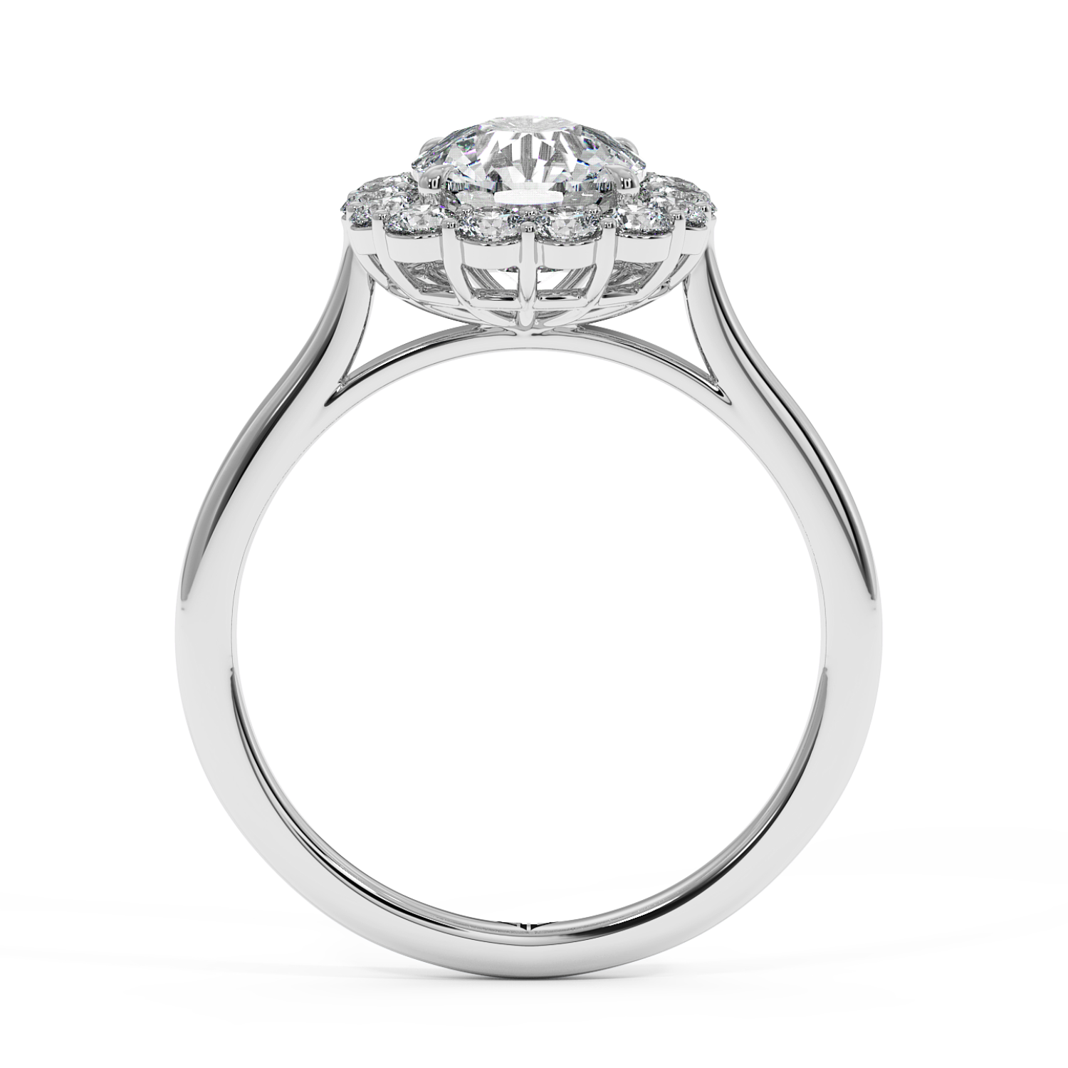 18K White Gold Matilda Engagement Ring
