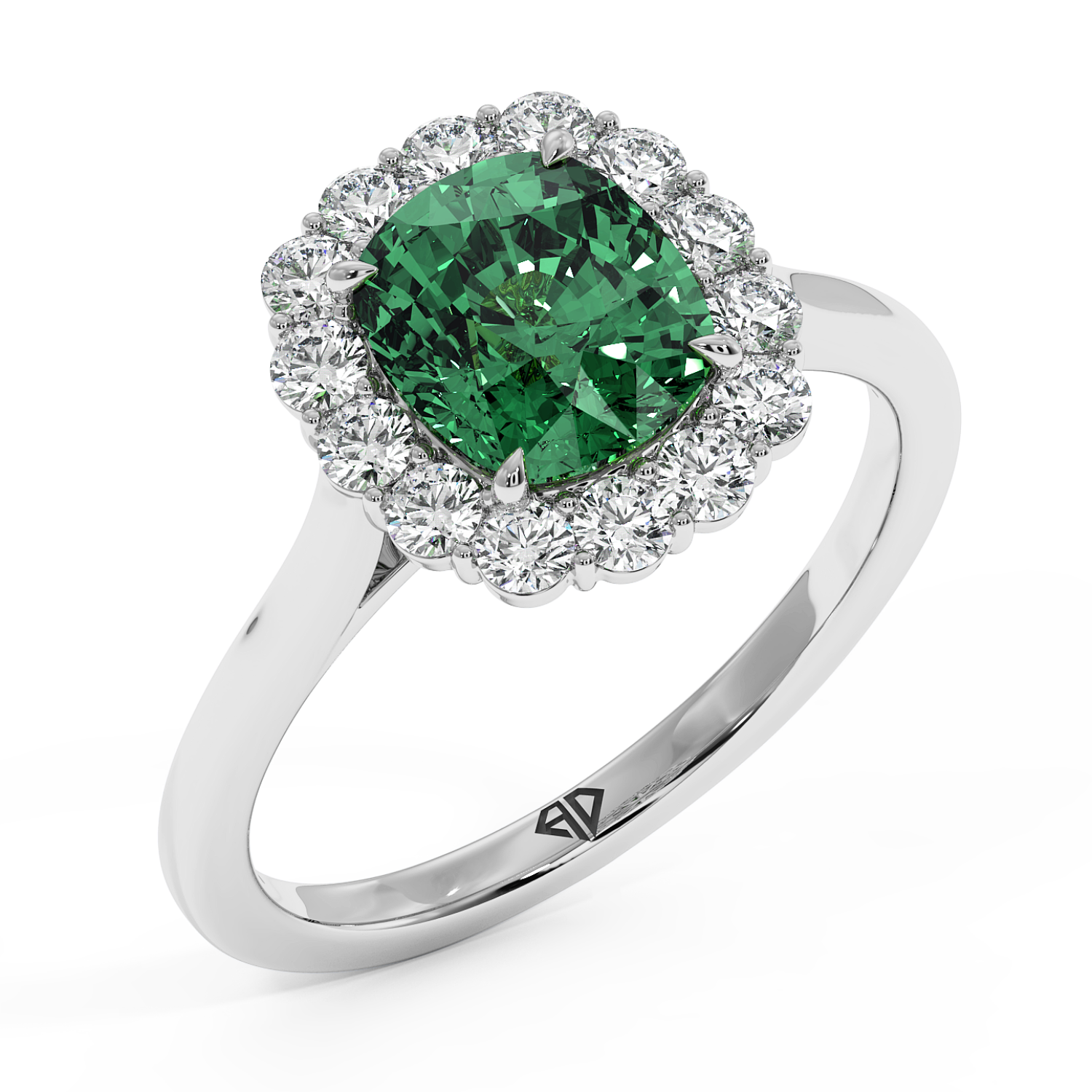 Platinum Matilda Engagement Ring