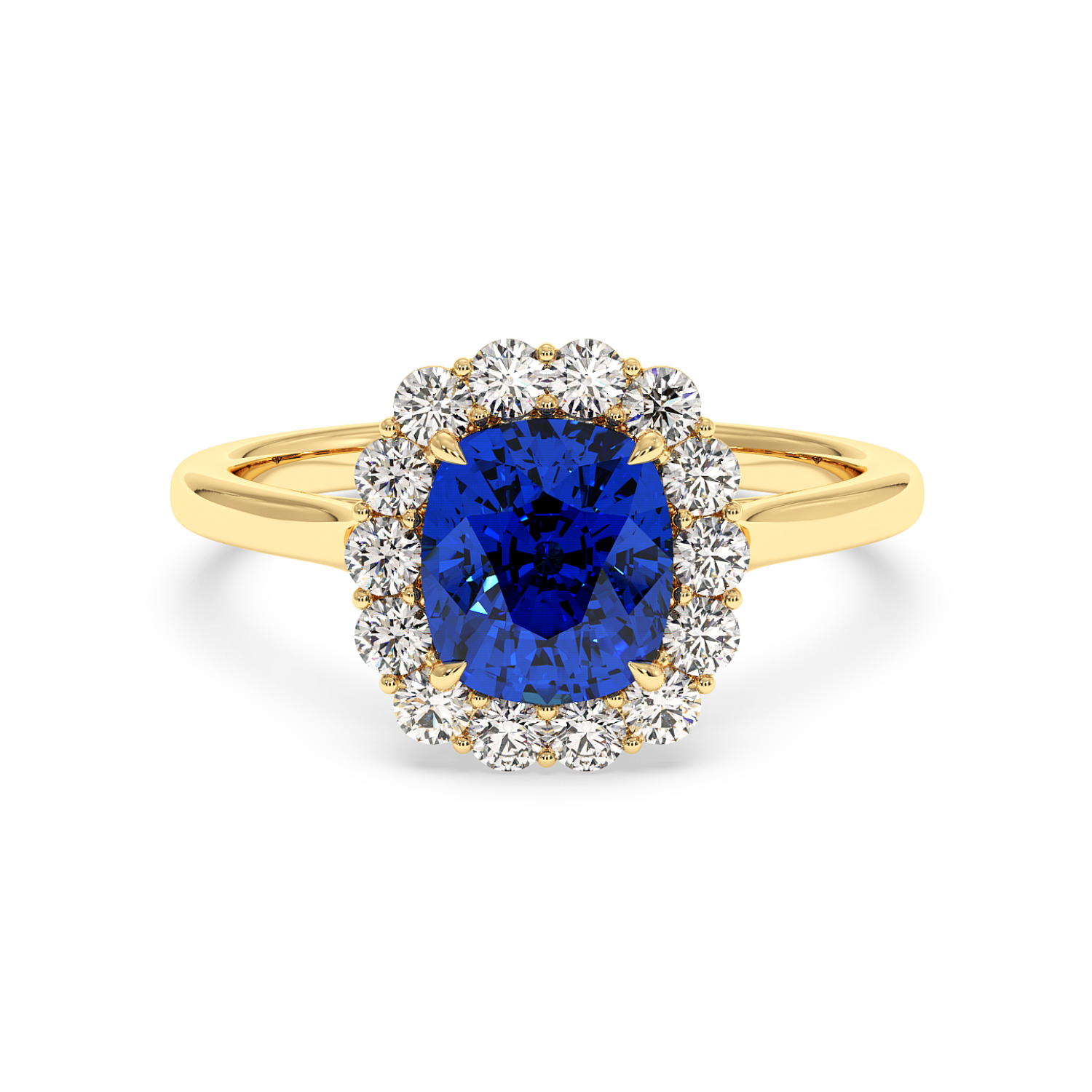 18K Yellow Gold Matilda Engagement Ring