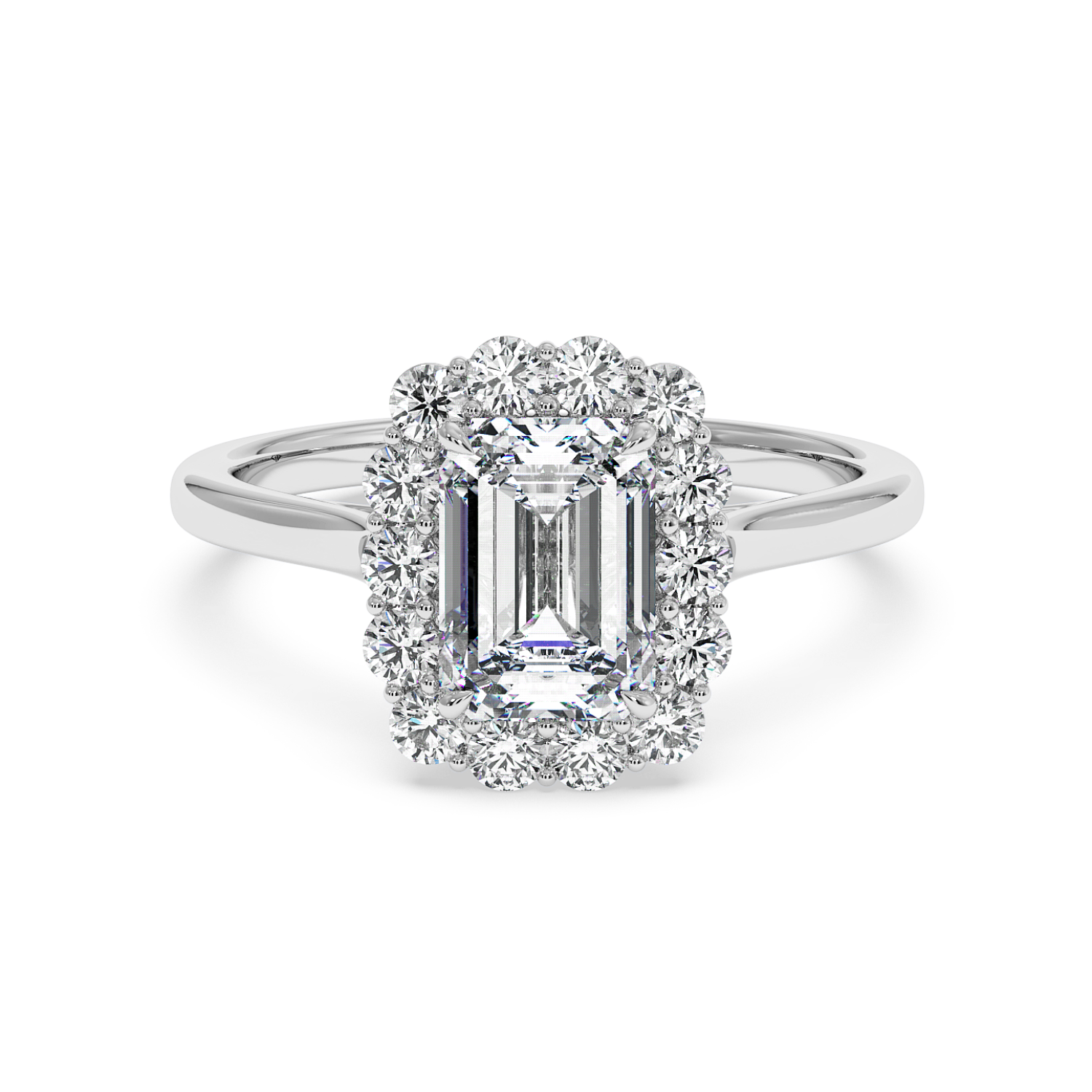 18K White Gold Matilda Engagement Ring