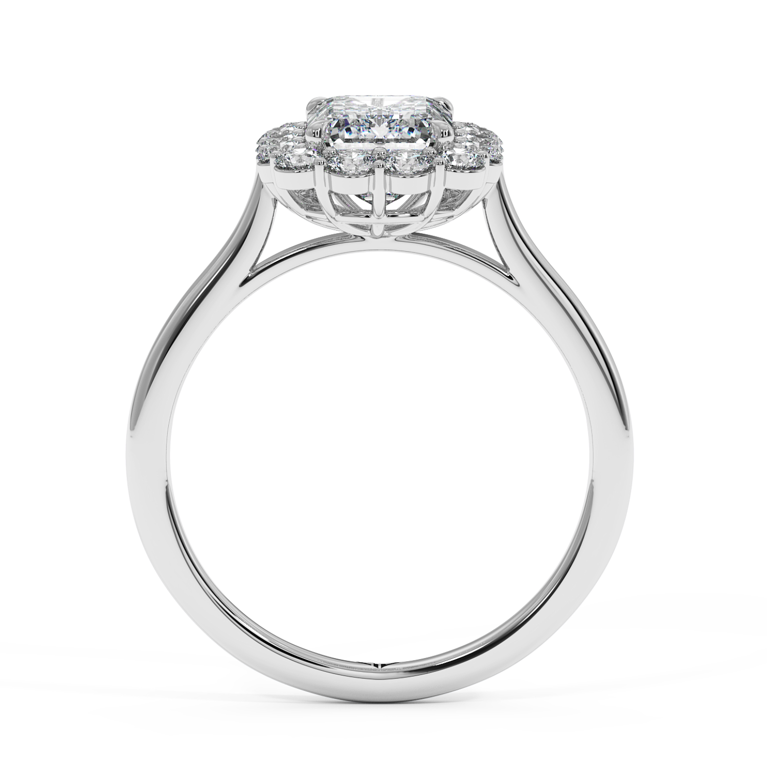 18K White Gold Matilda Engagement Ring