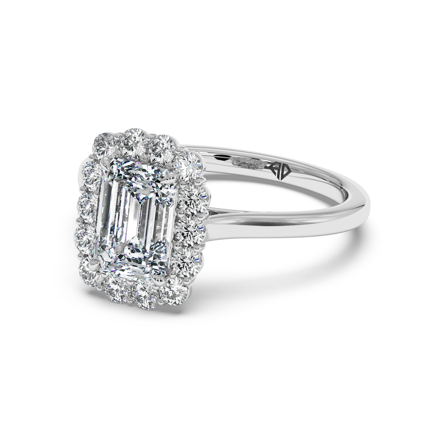 18K White Gold Matilda Engagement Ring