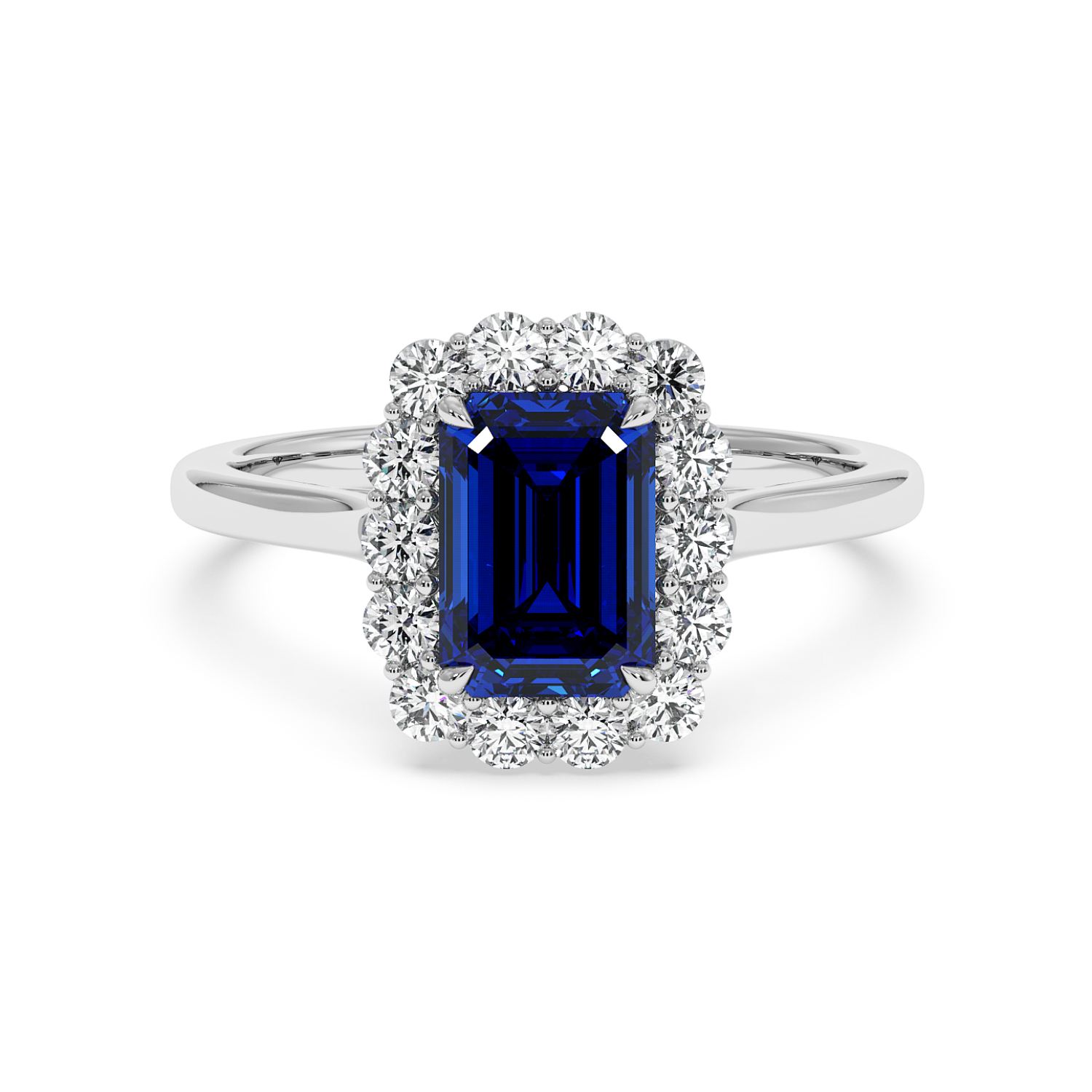 18K White Gold Matilda Engagement Ring