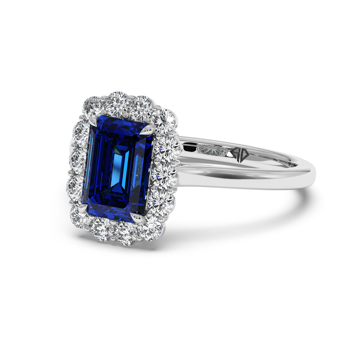 18K White Gold Matilda Engagement Ring
