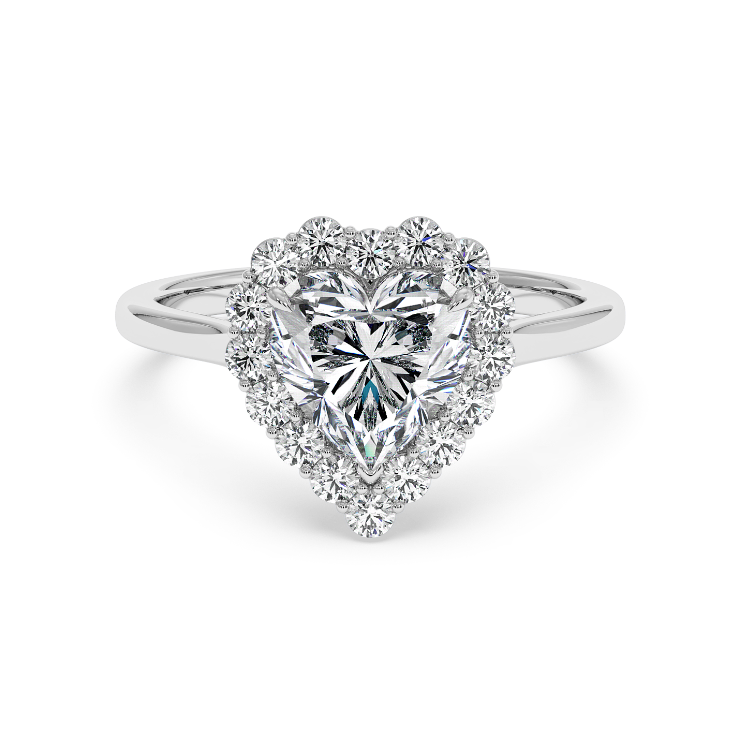 18K White Gold Matilda Engagement Ring