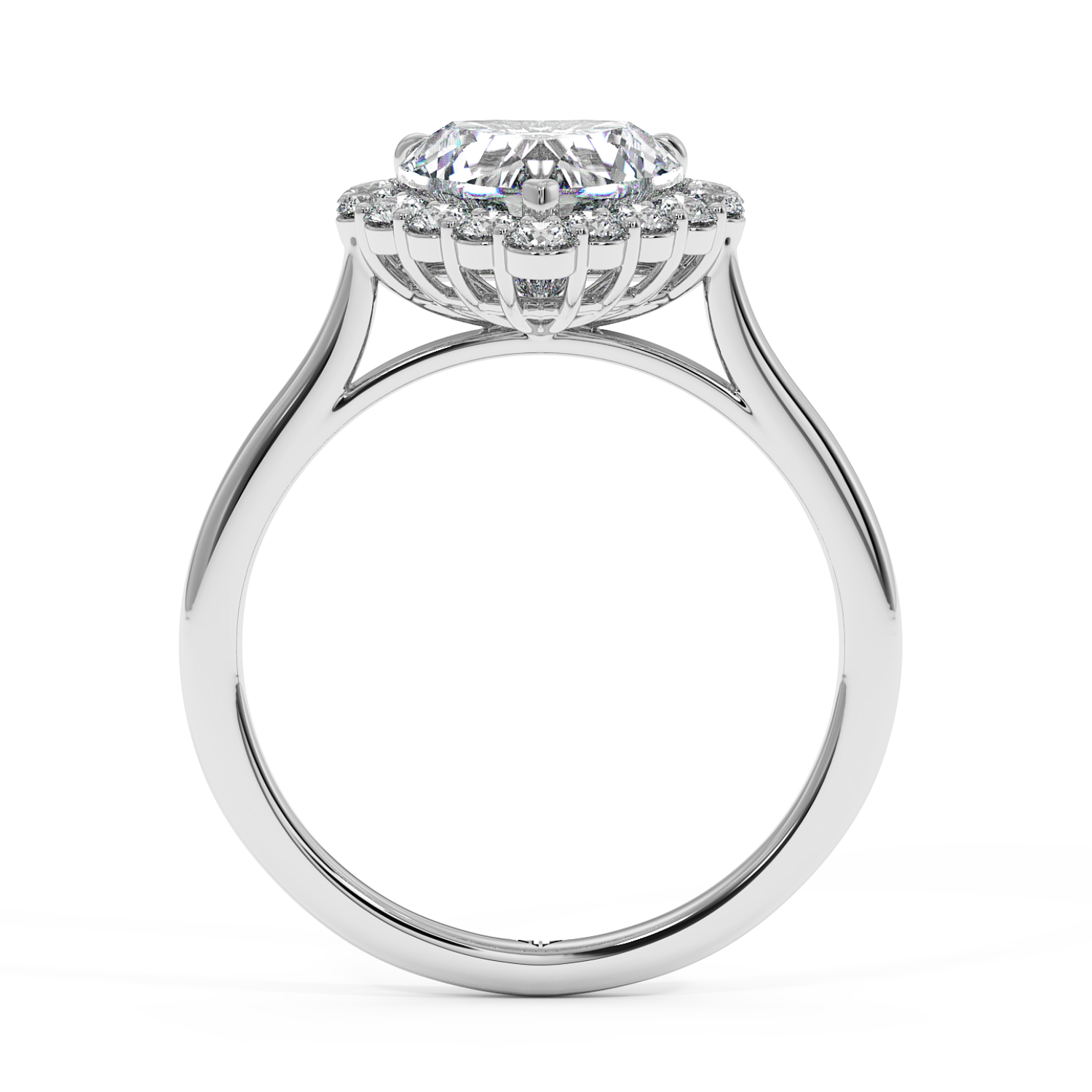 18K White Gold Matilda Engagement Ring