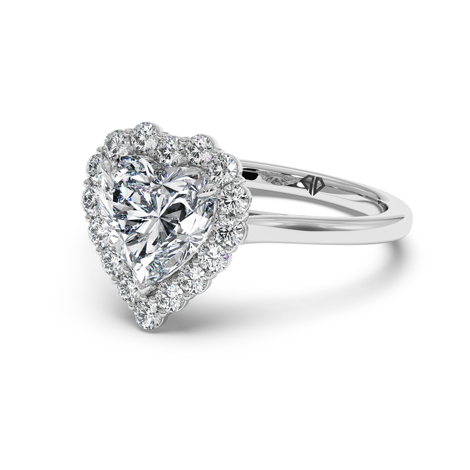 18K White Gold Matilda Engagement Ring