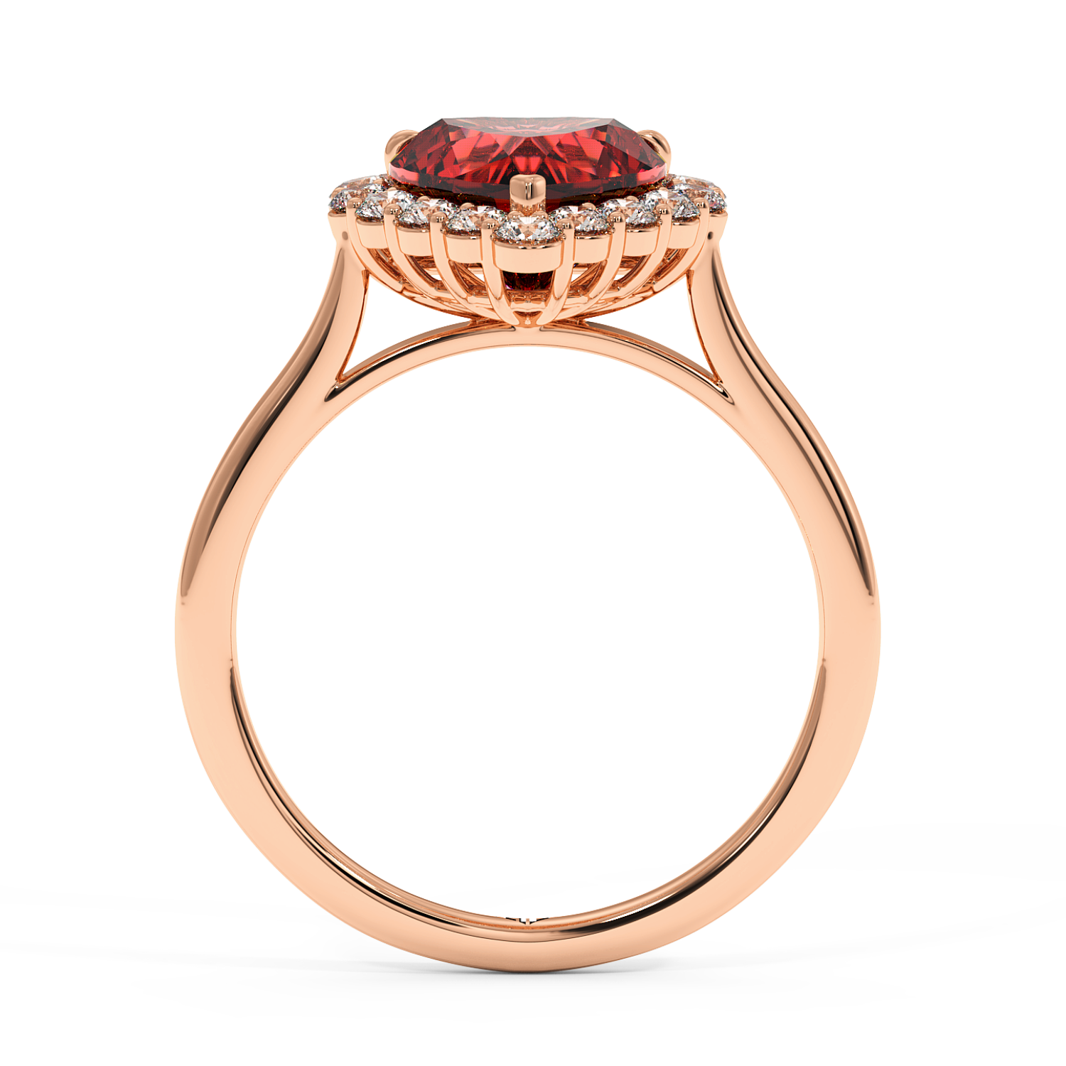 18K Rose Gold Matilda Engagement Ring