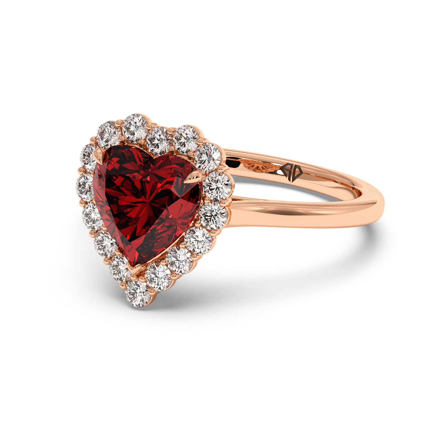 18K Rose Gold Matilda Engagement Ring