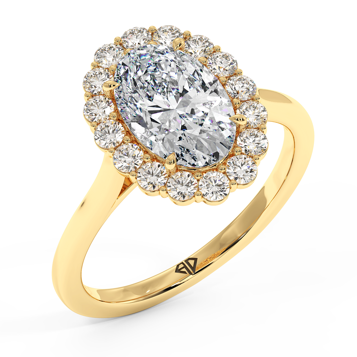 18K Yellow Gold Matilda Engagement Ring