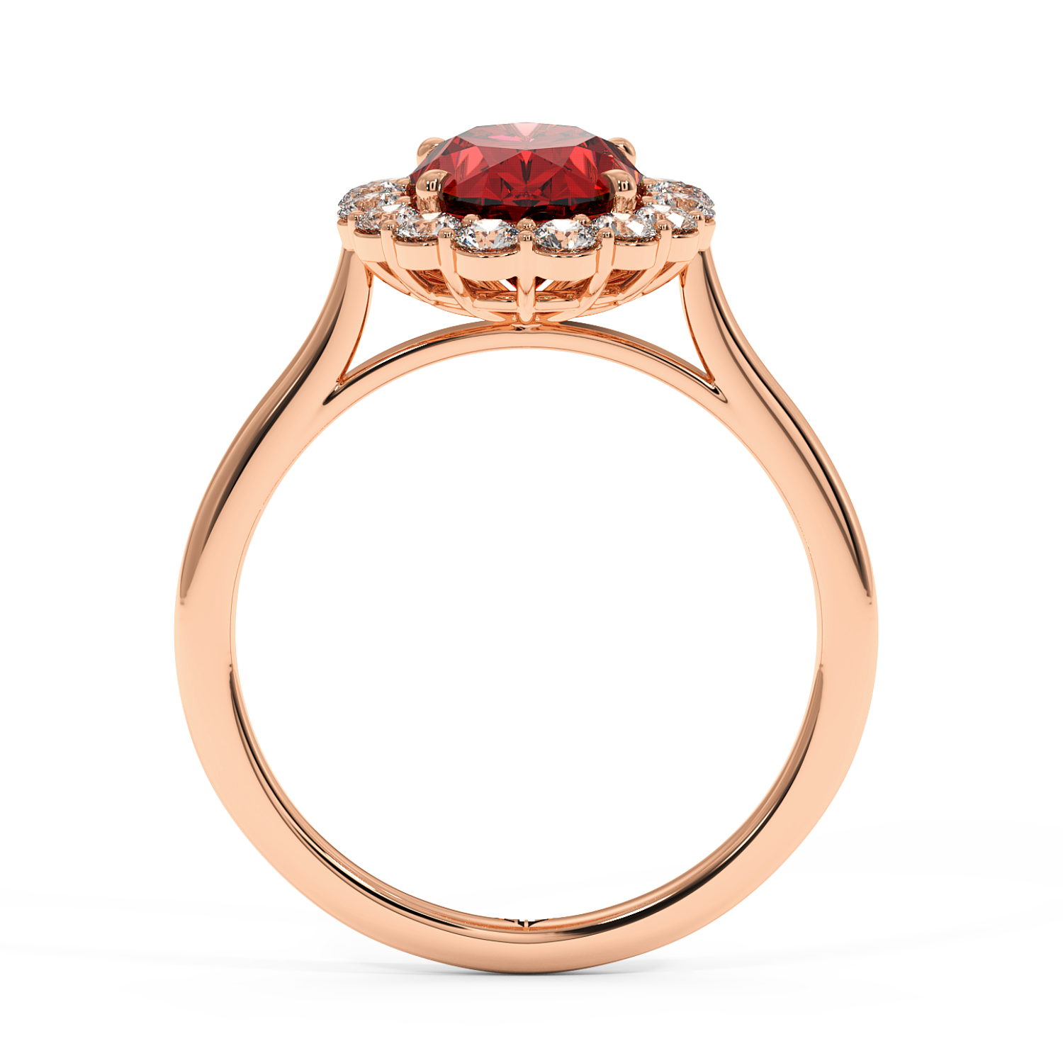 18K Rose Gold Matilda Engagement Ring