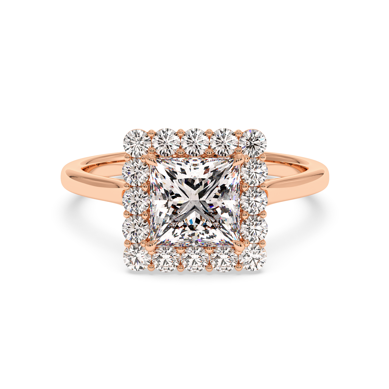 18K White Gold Matilda Engagement Ring