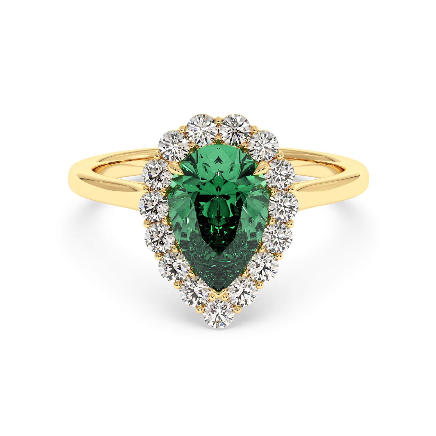 18K Yellow Gold Matilda Engagement Ring