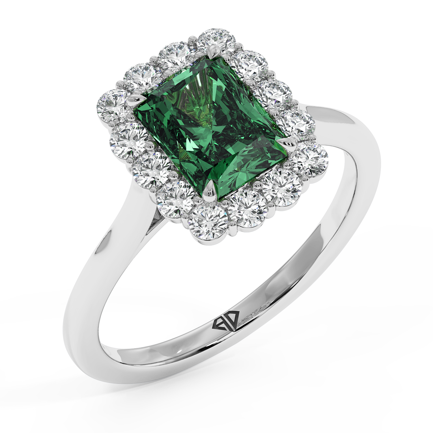 Platinum Matilda Engagement Ring