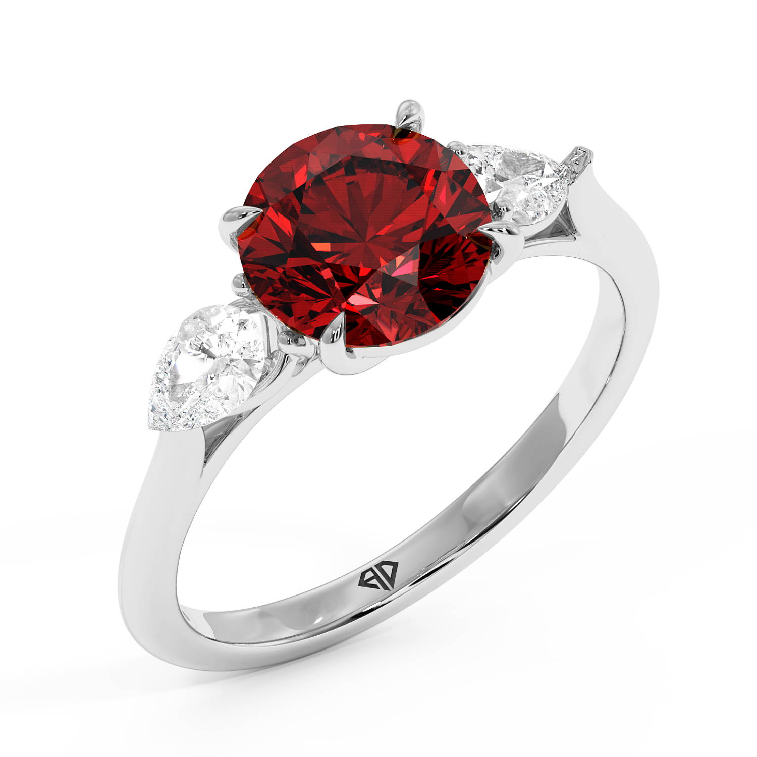Platinum Verona Engagement Ring