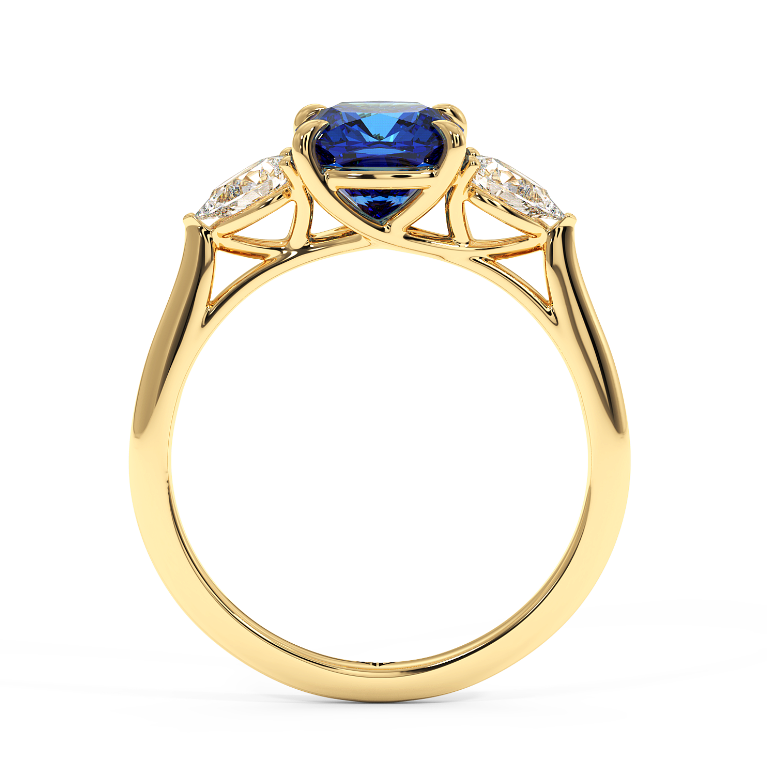 18K Yellow Gold Verona Engagement Ring