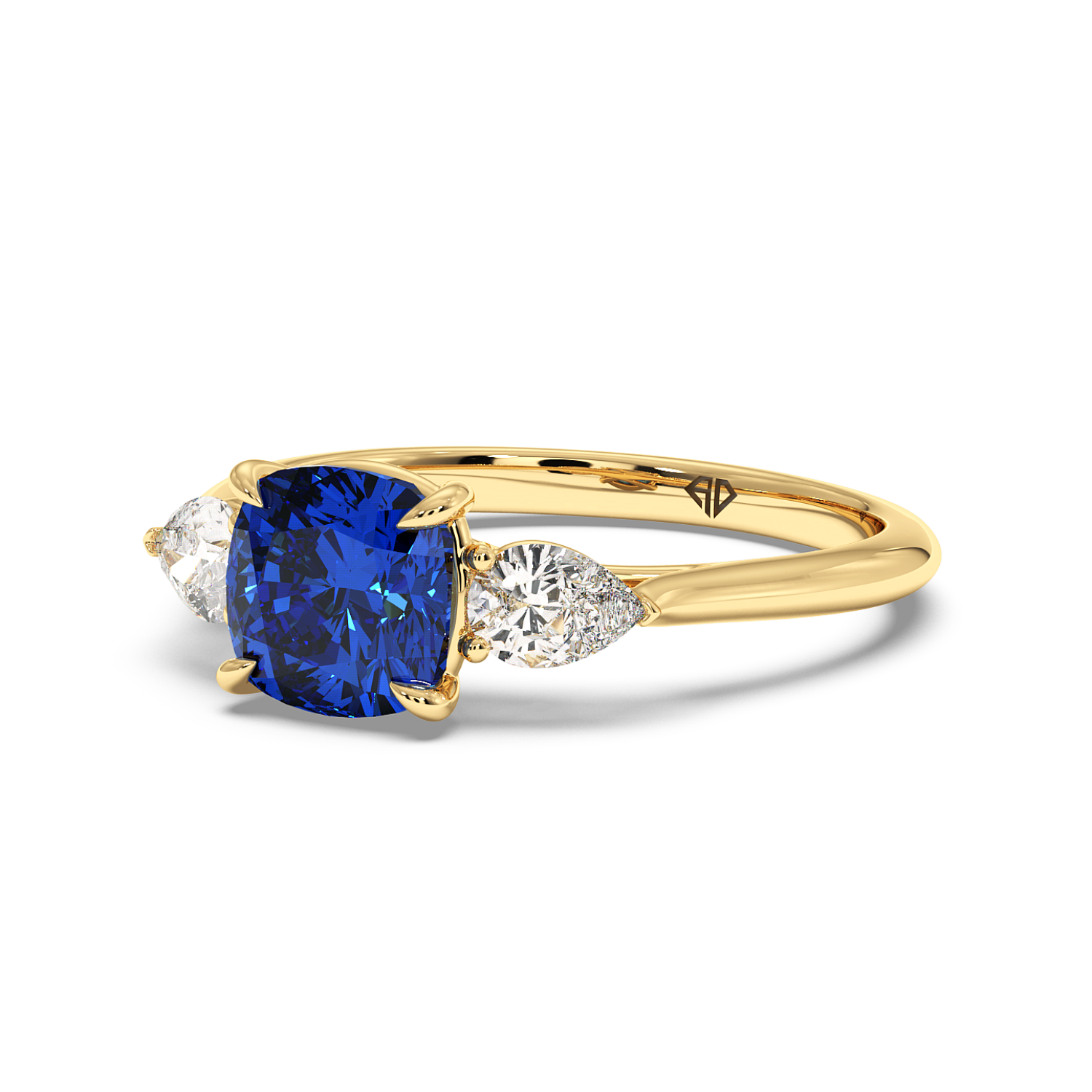 18K Yellow Gold Verona Engagement Ring