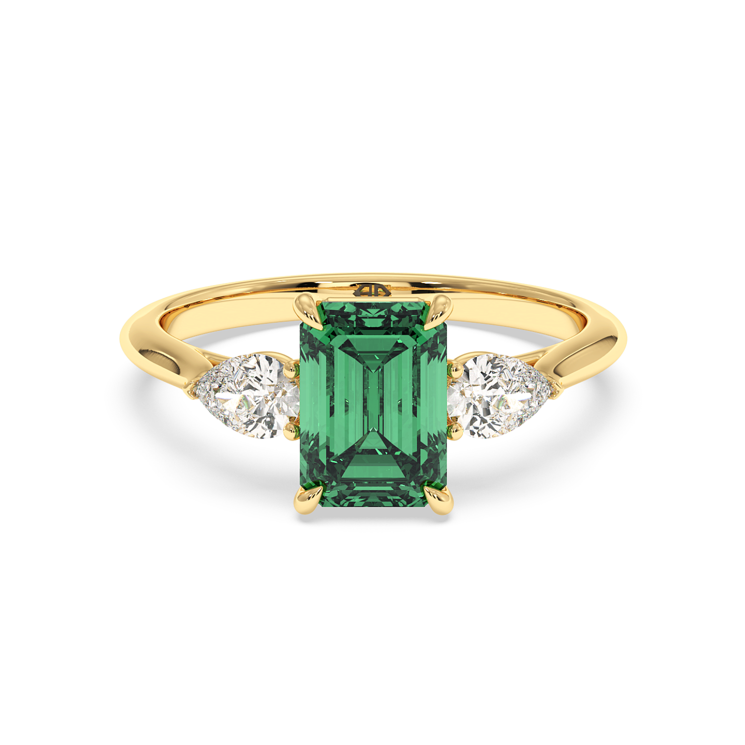 18K Yellow Gold Verona Engagement Ring