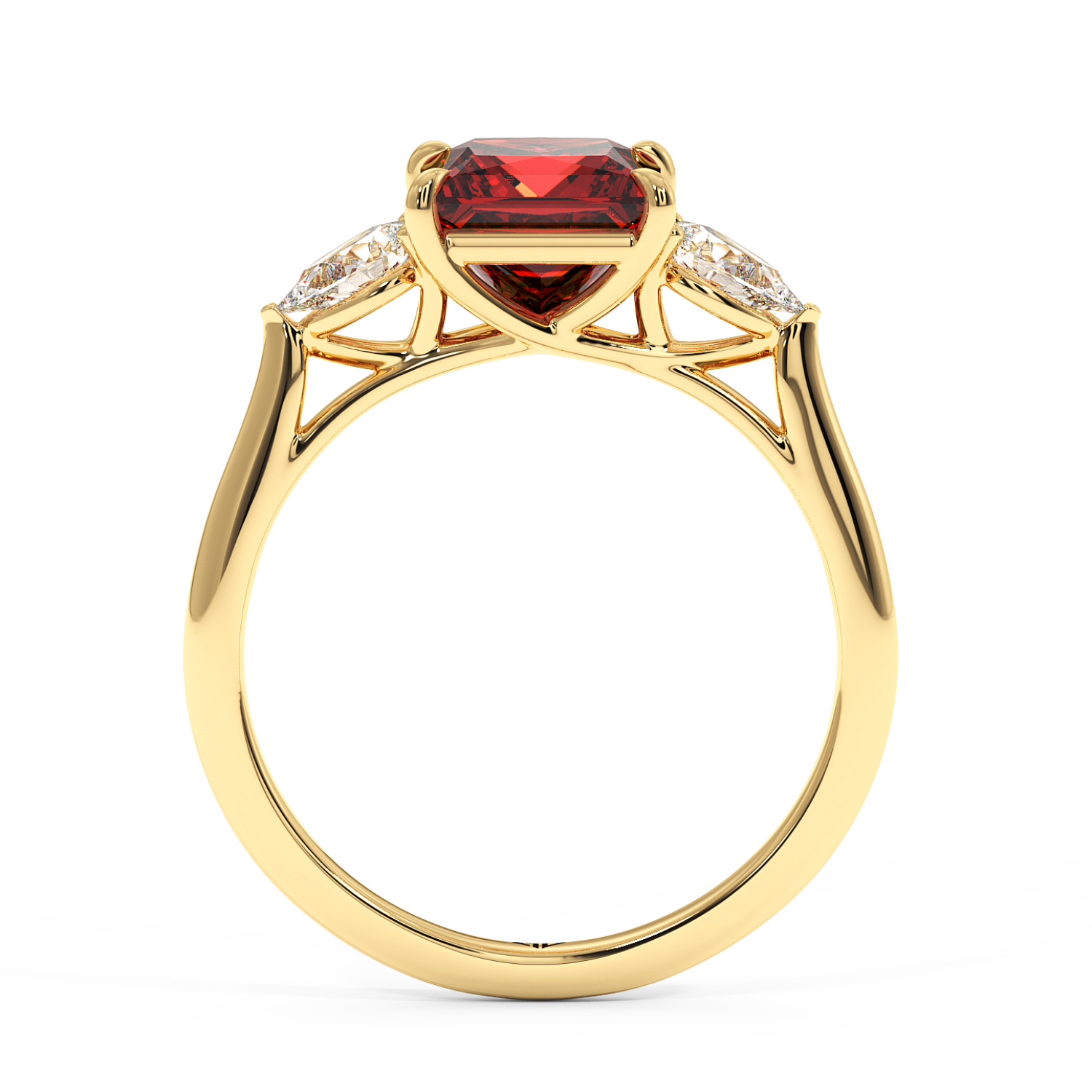 18K Yellow Gold Verona Engagement Ring