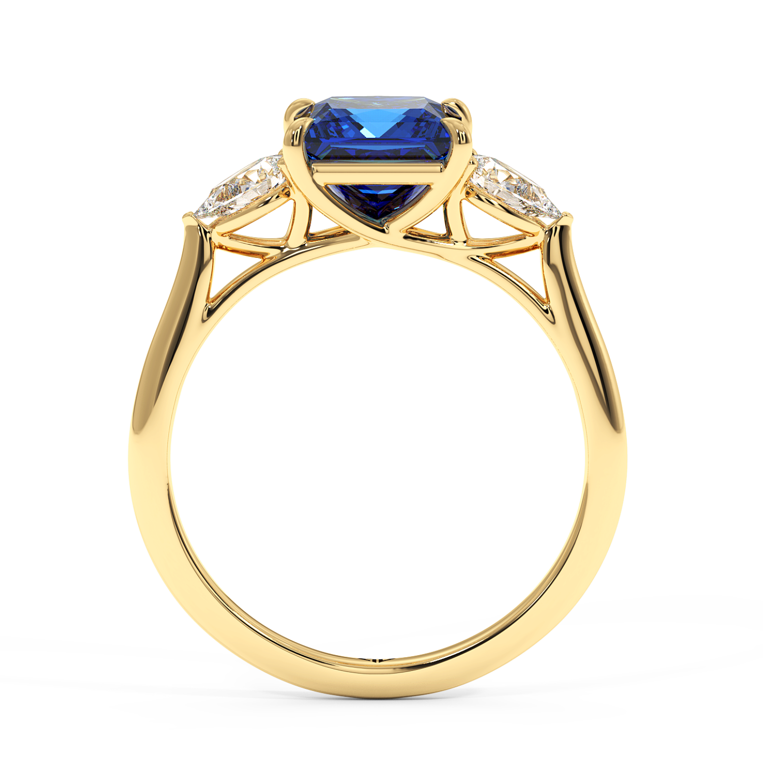 18K Yellow Gold Verona Engagement Ring