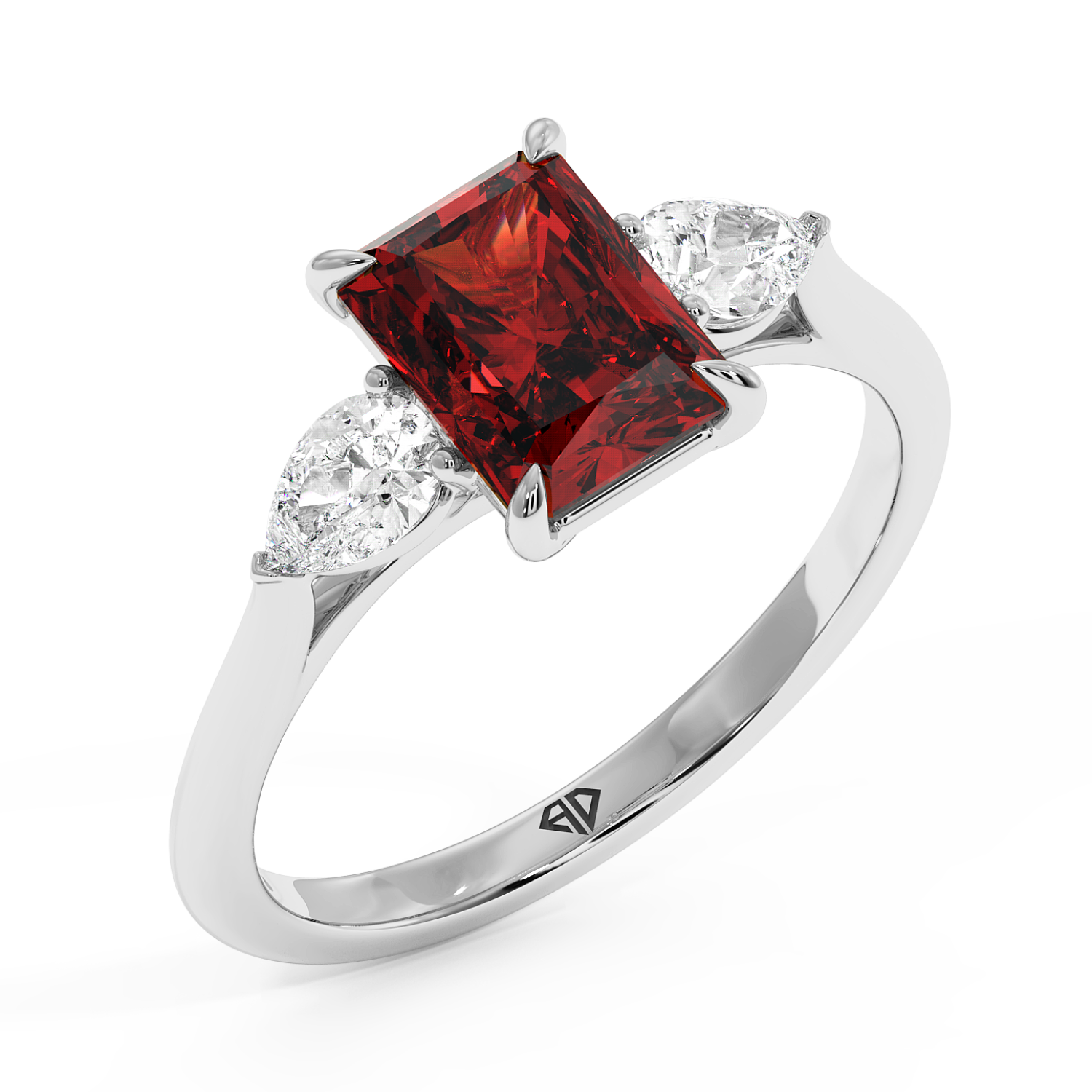 Platinum Verona Engagement Ring